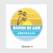 Bondi Beach Australien Aufkleber (Blatt)