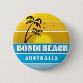 Bondi Beach Australien Button (Vorderseite)