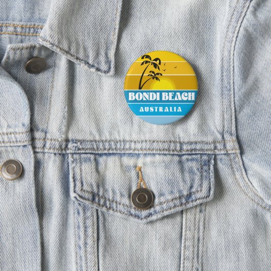 Bondi Beach Australien Button (Beispiel)