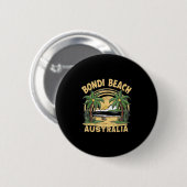 Bondi Beach Australien Button (Vorne & Hinten)