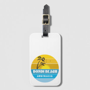 Bondi Beach Australien Button Gepäckanhänger