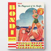 Bondi Beach, Australien, Fotoplatte (Vorderseite)