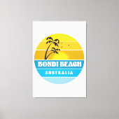 Bondi Beach Australien Leinwanddruck (Vorderseite)