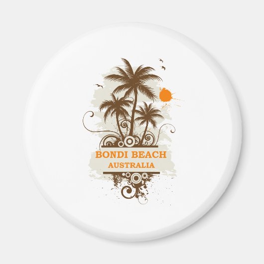 Bondi Beach Australien Magnet (Vorne)
