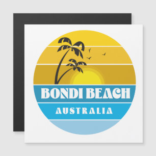 Bondi Beach Australien Magnetkarte