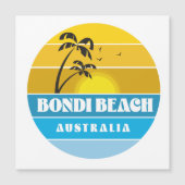 Bondi Beach Australien Magnetkarte (Vorderseite)