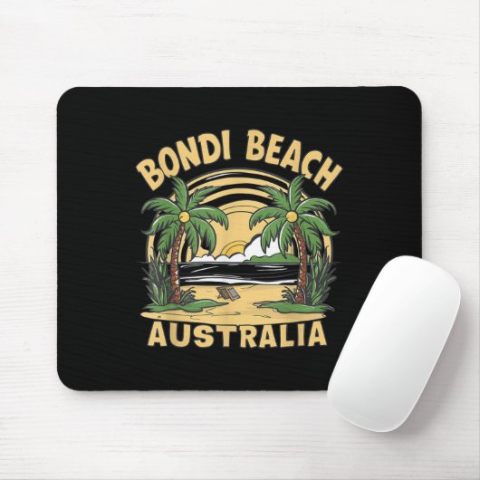 Bondi Beach Australien Mousepad (Mit Mouse)