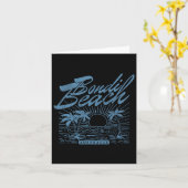 Bondi Beach Australien Not Surf Beach Karte (Gelbe Blume)