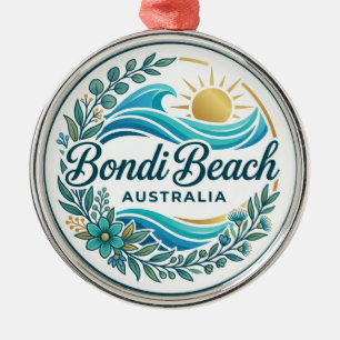 Bondi Beach Australien Ornament Aus Metall