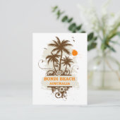 Bondi Beach Australien Postkarte (Stehend Vorderseite)