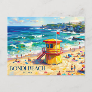 Bondi Beach Australien Postkarte
