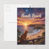 Bondi Beach Australien Postkarte (Vorne/Hinten)