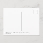 Bondi Beach, Australien, Quote Holiday Postcard Postkarte (Rückseite)