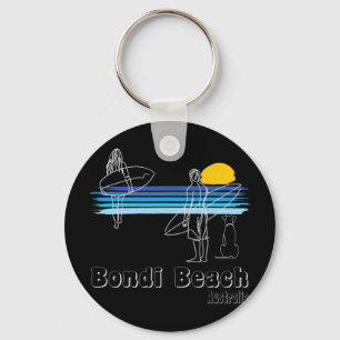 Bondi Beach Australien, Surfen Strand Surf-Typ Mit Schlüsselanhänger