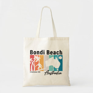 Bondi Beach Australien Vintage Retro Souvenirs 80e Tragetasche