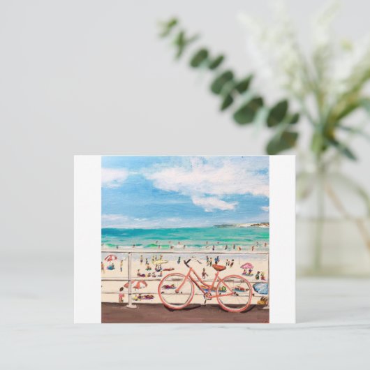 Bondi Beach Fun Postkarte (Stehend Vorderseite)