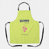 Bondi Beach, gelb Limon Schürze (Vorderseite)