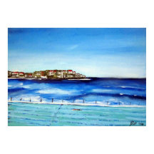 Bondi Beach Icebergs..Meine Fahne ist blau
