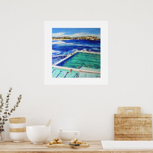Bondi Beach Icebergs Poster (Küche)