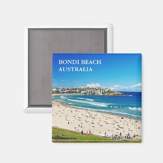 Bondi Beach Magnet (Vorderseite/Rückseite)