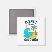 Bondi Beach Magnet (Vorderseite/Rückseite)