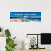 Bondi Beach mit Blick nach Norden Poster (Heimbüro)