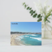 Bondi Beach, New South Wales, Australien Postkarte (Stehend Vorderseite)