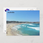 Bondi Beach, New South Wales, Australien Postkarte (Vorne/Hinten)
