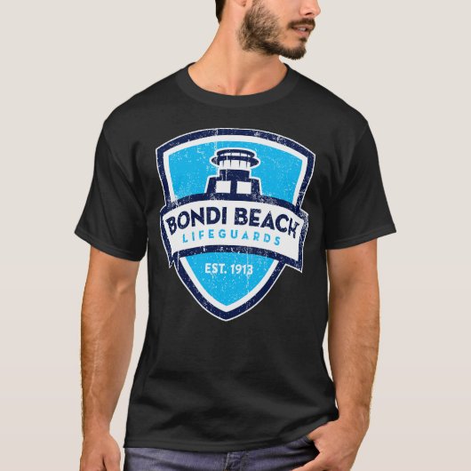 Bondi Beach Rescue lustig T-Shirt (Vorderseite)