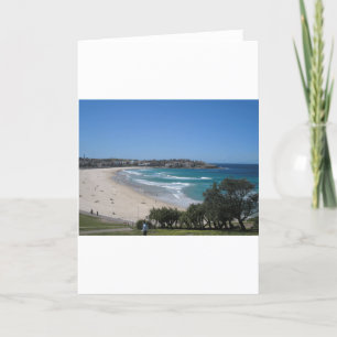 Bondi Beach Sydney Australien Karte