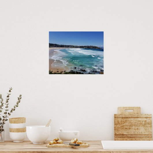 Bondi Beach, Sydney, Australien Poster (Küche)