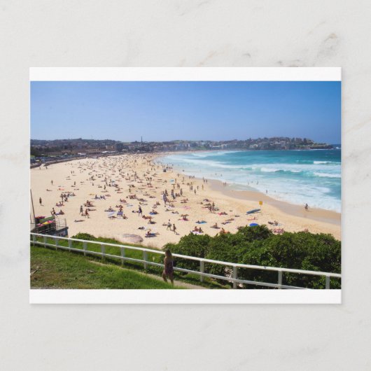 Bondi Beach, Sydney, Australien Postkarte (Vorderseite)
