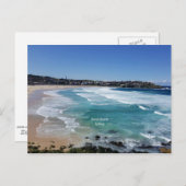 Bondi Beach, Sydney, Australien Postkarte (Vorne/Hinten)
