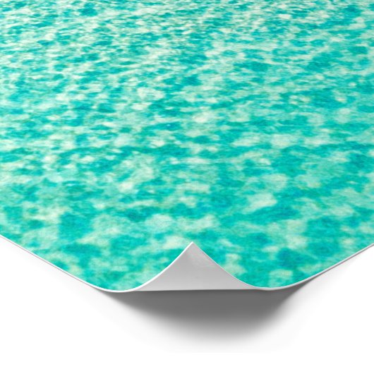 Bondi Beach, Sydney, Sommer. Poster (Ecke)