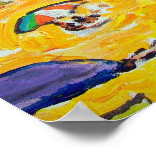 Bondi Bright Poster (Ecke)