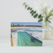 Bondi Icebergs am Strand von Bondi Postkarte (Stehend Vorderseite)