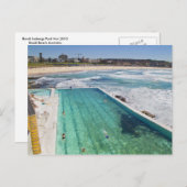 Bondi Icebergs am Strand von Bondi Postkarte (Vorne/Hinten)