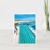 Bondi Icebergs Karte (Vorderseite)