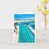 Bondi Icebergs Karte (Gelbe Blume)