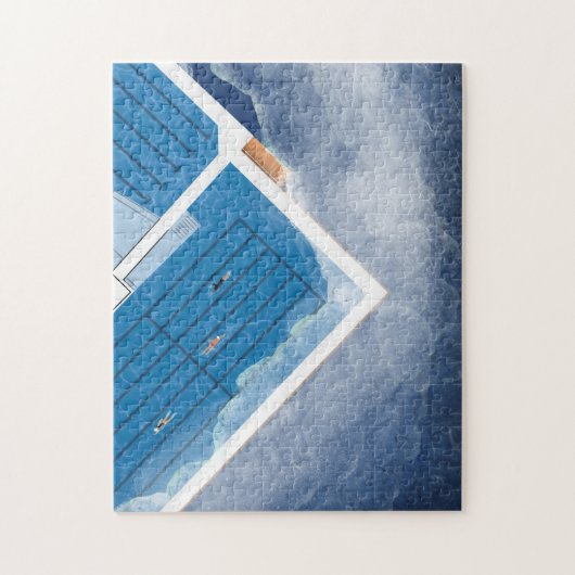 Bondi Icebergs Pools Sydney Australien Puzzle (Vertikal)