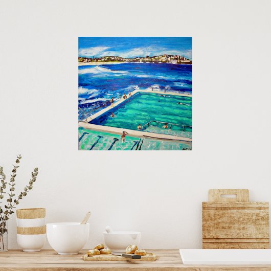 Bondi Icebergs Poster (Küche)
