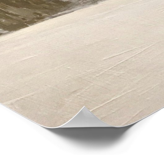 Bondi Lifeguard Tower Poster (Ecke)