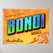 BONDI-Plakat Poster (Vorne)