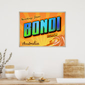 BONDI-Plakat Poster (Küche)