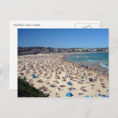 Bondi Strand Postkarte (Vorne/Hinten)