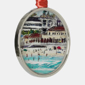 Bondi Vista Silbernes Ornament (Rechts)