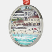 Bondi Vista Silbernes Ornament (Links)
