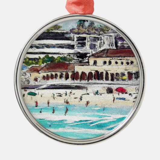 Bondi Vista Silbernes Ornament (Vorne)