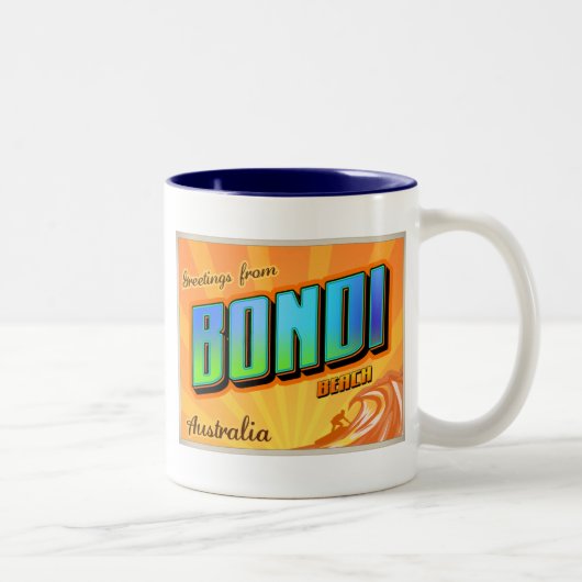BONDI ZWEIFARBIGE TASSE (Rechts)