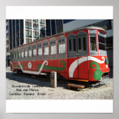 Bondinho der Lesen - Curitiba Poster (Vorne)